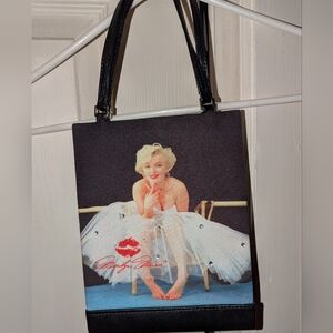 Vintage Marilyn Monroe Black Bag